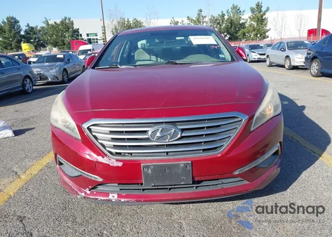 2015 Hyundai Sonata Se из США, поврежденный, VIN 5NPE24AF5FH185443